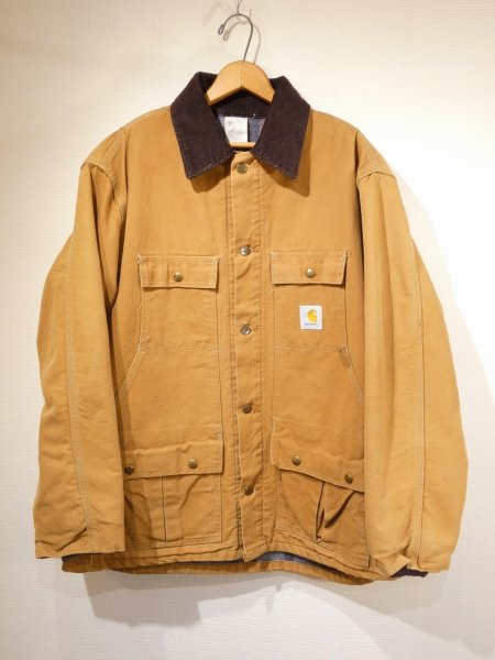 画像1: 80s Carhartt DUCK HUNTING JACKET MADE IN USA (1)