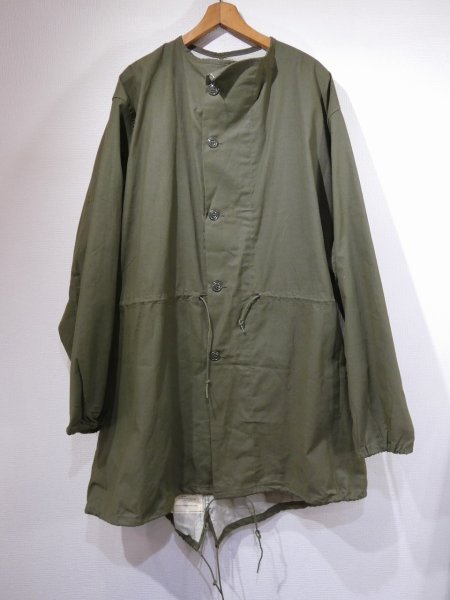 画像1: 60s '62 US ARMY VESICANT GAS PROTECTIVE COAT SMALL DEAD STOCK (1)