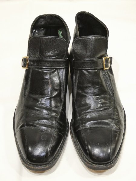 画像1: 70s FLORSHEIM Imperial Quality ANKLE STRAP BOOTS (1)