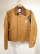 画像1: DEAD STOCK 00s Carhartt BROWN DUCK DETROIT JACKET MADE IN THE USA (1)