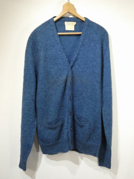 画像1: 60s the Moonshiner knit by himalaya MOHAIR CARDIGAN (1)