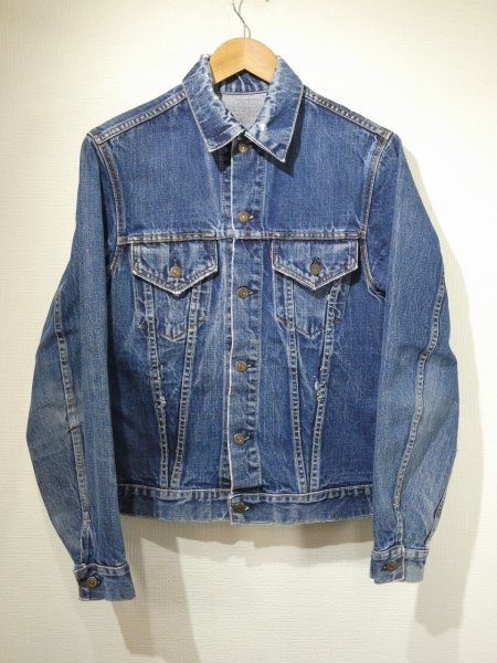 画像1: 60s Levi's 71205-0217 BIG E DENIM JACKET GJ (1)