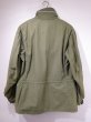 画像2: 60s 1965 US ARMY M-65 COTTON SATEEN OG-107 FIELD JACKET 1ST TYPE ALUMINUM ZIPPER S-S (2)